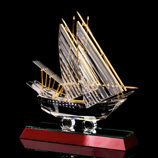 Crystal Sail Boat