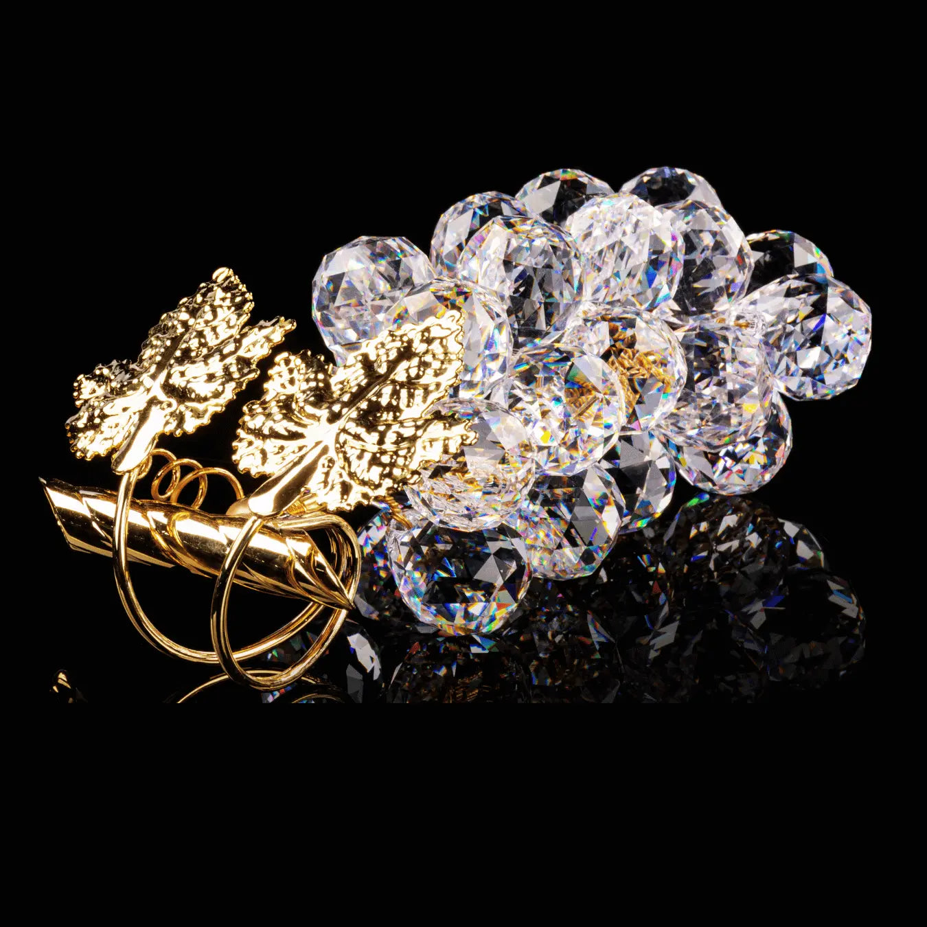 Clear Crystal Grapes Bunch - Small